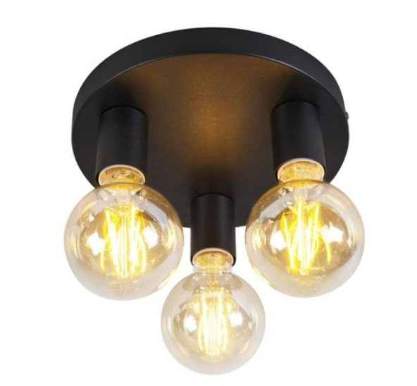 MYLİGHTS  RETRO  ÜÇLÜ PLOFONYER TAVAN AVİZE 30CM ürün görseli 1