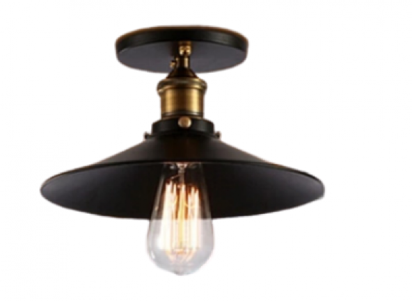 MYLİGHTS   RETRO 30 CM TAVAN ARMATÜR AVİZE RUSTİK  PLOFONYER ürün görseli 1