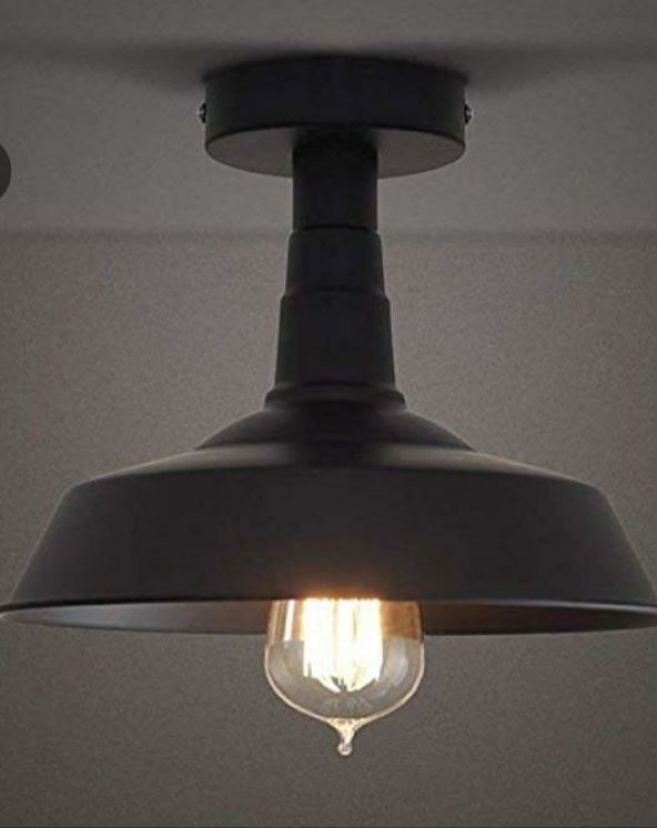 MYLİGHTS RETRO TAVAN AVİZE METAL SARKIT 30 CM RUSTİK AVİZE ürün görseli 1