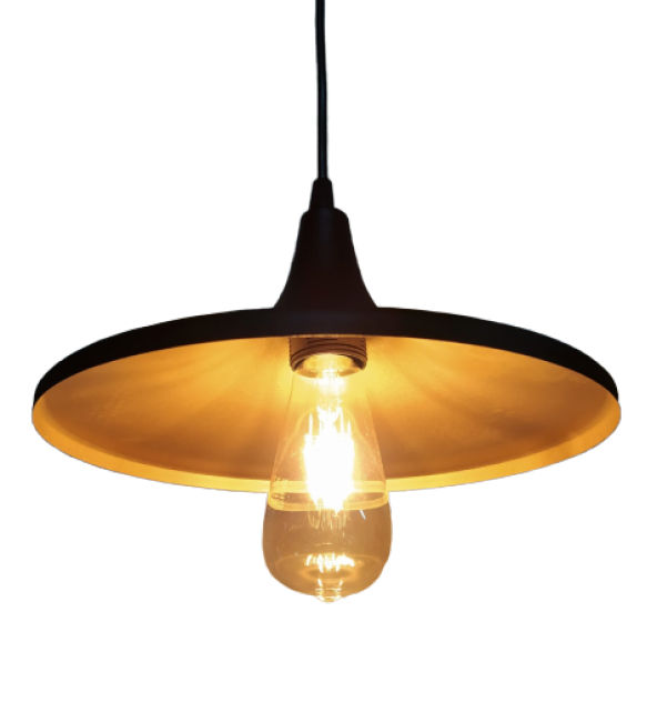 MYLİGHTS  RETRO RUSTİK METAL SARKIT AVİZE   27 CM EN - Resim 4