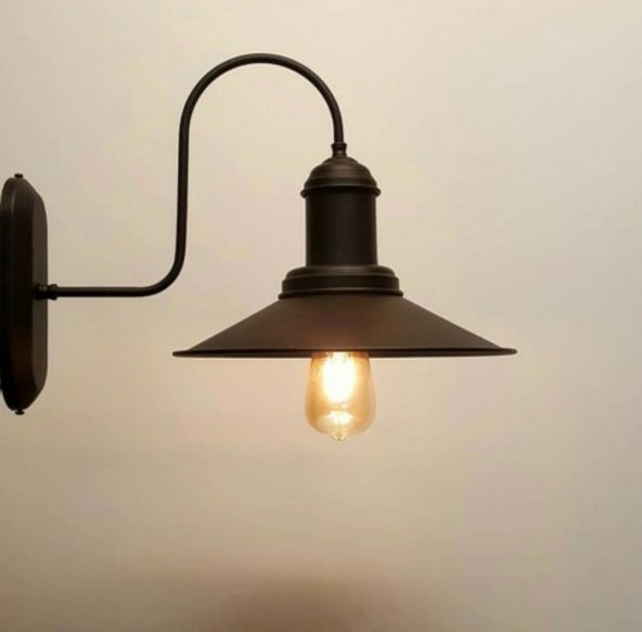 MYLİGHTS  RETRO KUĞU APLİK SİYAH VE ESKİTME RENK RUSTİK APLİK ürün görseli 1