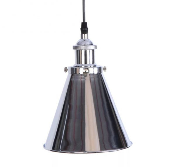 MYLİGHTS  RETRO RUSTİK METAL  KROM SARKIT AVİZE  18CM EN ürün görseli 1