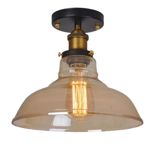 MYLİGHTS  RETRO PLOFNYER RUSTİK AVİZE  23 CM EN ürün görseli 1