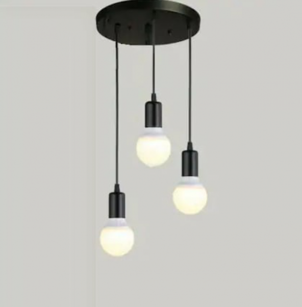 MYLİGHTS  RETRO  ÜÇLÜ METAL SARKIT AVİZE  3C CM ürün görseli 1
