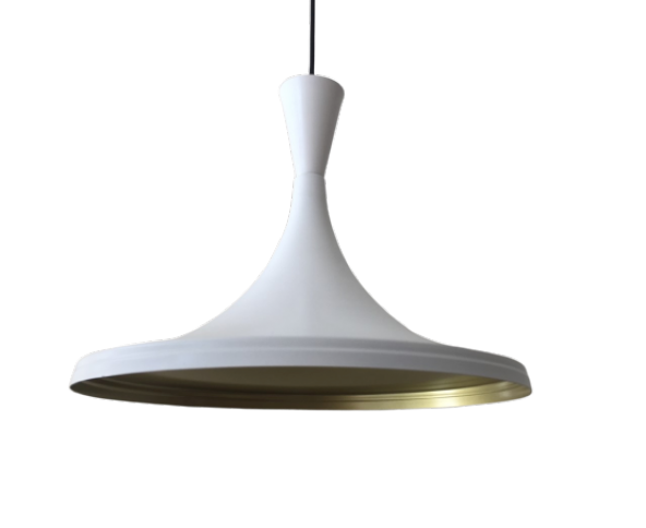 MYLİGHTS  METAL SARKIT AVİZE BEYAZ İÇİ ALTIN ürün görseli 1