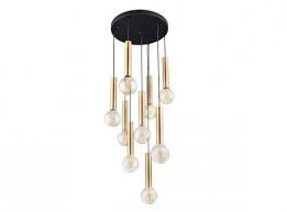 MYLİGHTS  RETRO  GOLD 9 LU SARKIT AVİZE  40 CM ürün görseli 1