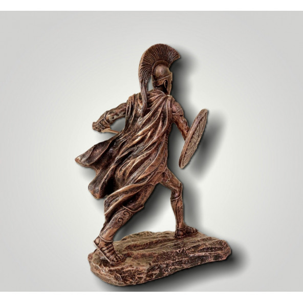 Polyester Achilles heykeli - Resim 5