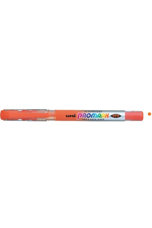 Uni-Ball Fosforlu Kalem Promark Eye Cep Tipi Turuncu (12 Li Paket) ürün görseli 1