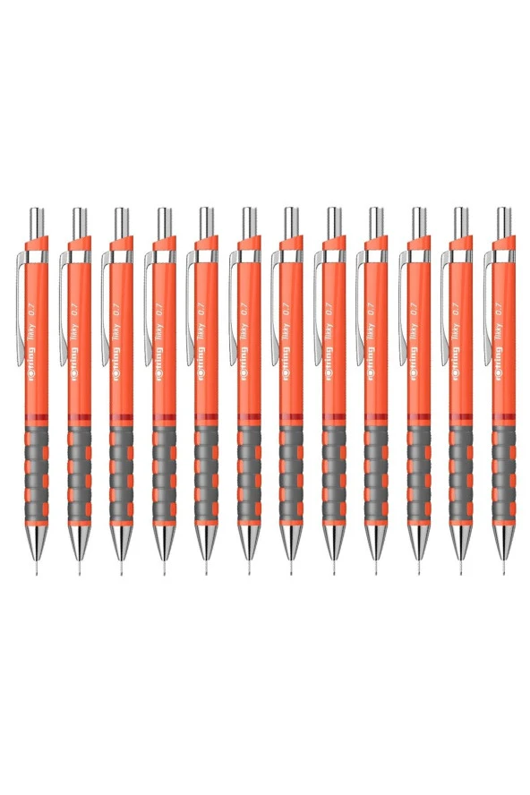 Rotring Tikky 0.7 Versatil Kalem Neon Turuncu (12 Li Paket) ürün görseli 1