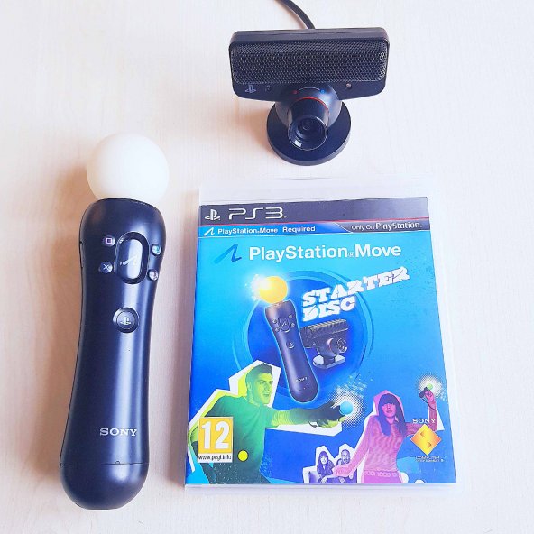 PTTAVM: Playstation Move Starter Pack PS3 Move Seti Playstation 3