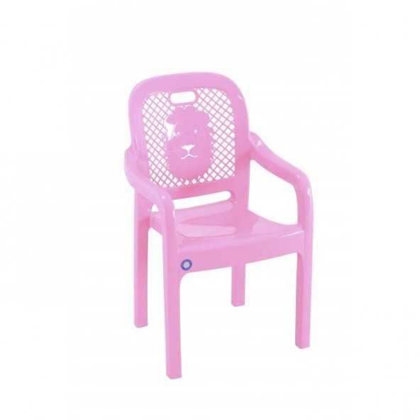 Sağlam Plastik Mandella Rubi Çocuk Koltuğu Pembe ürün görseli 1
