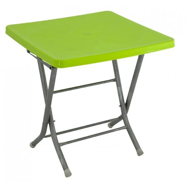 Mandella 80x80 Katlanır Ayaklı Masa Yeşil ürün görseli 1