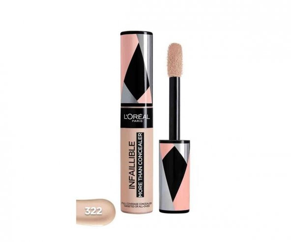 LOréal Paris Infaillible Tüm Yüze Uygulanabilir Kapatıcı 322 Ivory ürün görseli 1