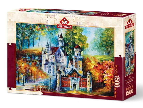 Art Puzzle Neuschwanstein Şatosu 1500 Parça Puzzle ürün görseli 1