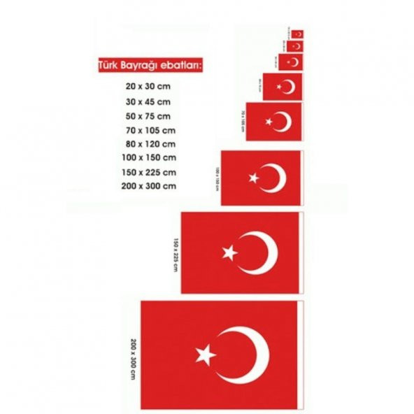 Bayrak Türk Bayrağı Alpaka 300*450 Cm Kumaş Artlantis Türk Bayrağı Al Bayrak 300X450 Bez Bayrak ürün görseli 1