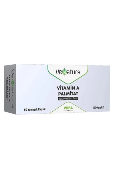 Venatura Vitamin A Palmitat 60 Yumuşak Kapsül ürün görseli 1