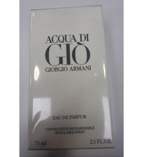 Giorgio Armani Acqua Di Gio Edp 75 ml ürün görseli 1