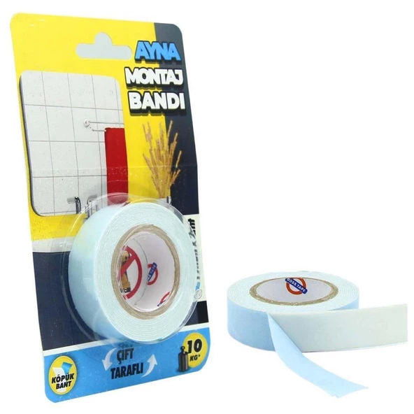 Geseus Boss Ayna Montaj Bandı 19mm X 2Mt ürün görseli 1