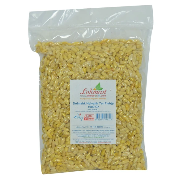 Dolmalık Helvalık Yer Fıstığı 1000 Gr Paket ürün görseli 1