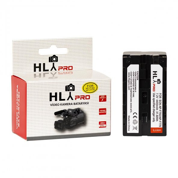 Hlypro Sony HD1000 İçin NP-F750 Batarya ürün görseli 1