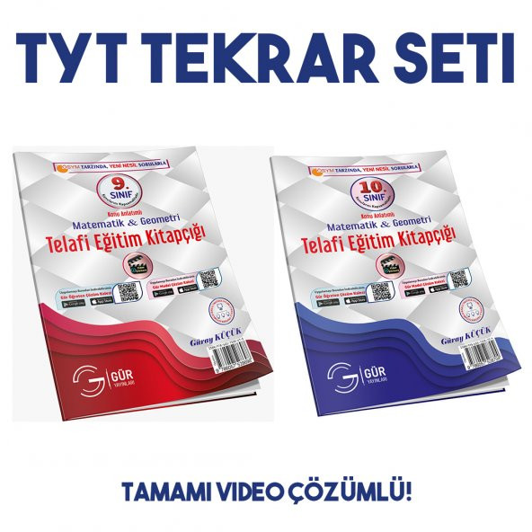 Gür Yayınları SÜPER TYT TEKRAR SETİ - MATEMATİK & GEOMETRİ ürün görseli 1
