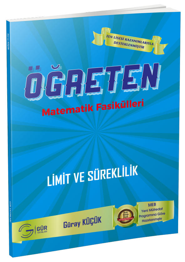 Gür Yayınları Öğreten Matematik Fasikülleri 12. Sınıf Fen Lisesi Limit ve Süreklilik ürün görseli 1