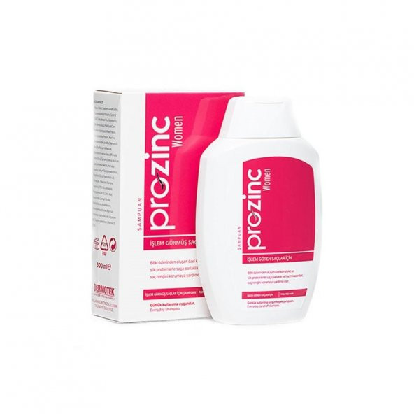 Prozinc Boyalı Saçlar İçin Kepek Karşıtı Şampuan 300 ml ürün görseli 1
