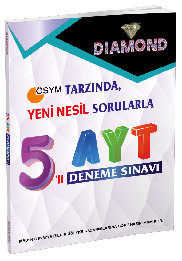 Gür Yayınları DIAMOND 5li AYT Deneme Sınavı Seti ürün görseli 1