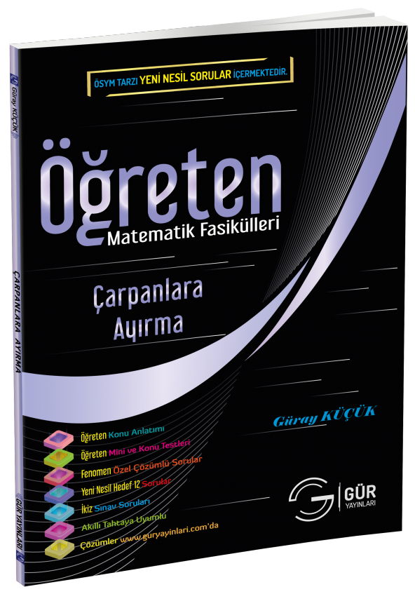 Gür Yayınları Öğreten Matematik Fasikülleri Çarpanlara Ayırma ürün görseli 1