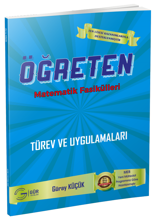 Gür Yayınları Öğreten Matematik Fasikülleri 12. Sınıf  Türev ve Uygulamaları ürün görseli 1