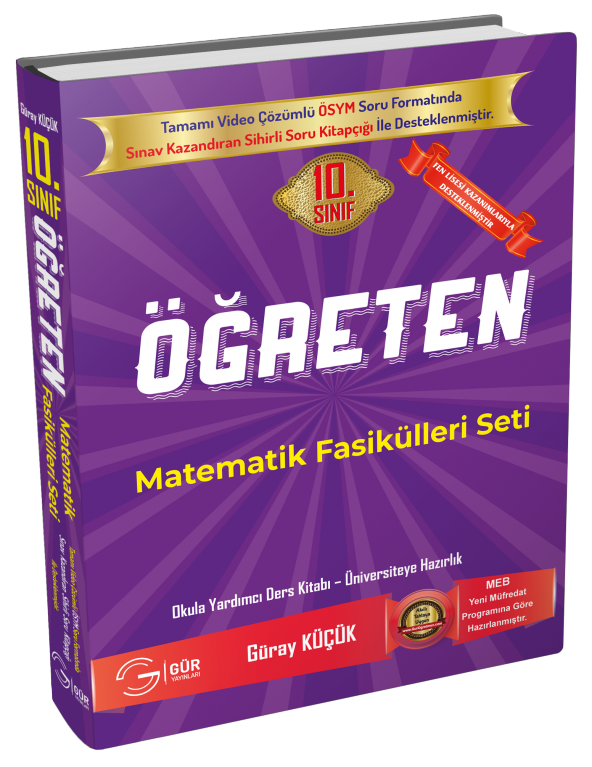 Gür Yayınları Öğreten Matematik 10. Sınıf Matematik Seti ürün görseli 1