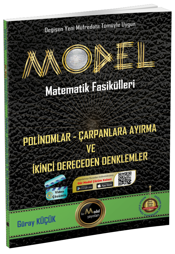 Gür Yayınları Model Matematik Fasikülleri 10. Sınıf Polinomlar - Çarpanlara Ayırma ve II. Dereceden Denklemler ürün görseli 1