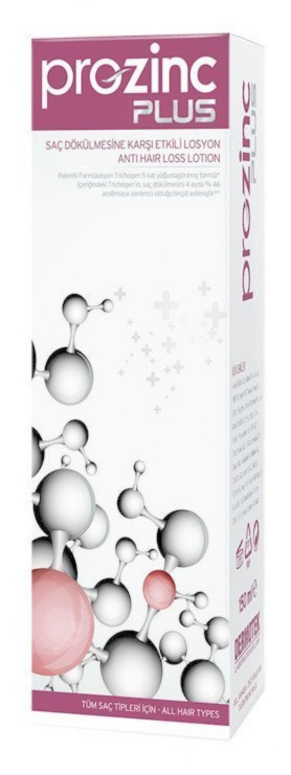 Prozinc Plus Saç Dökülmesine Karşı Etkili Losyon 150ml ürün görseli 1