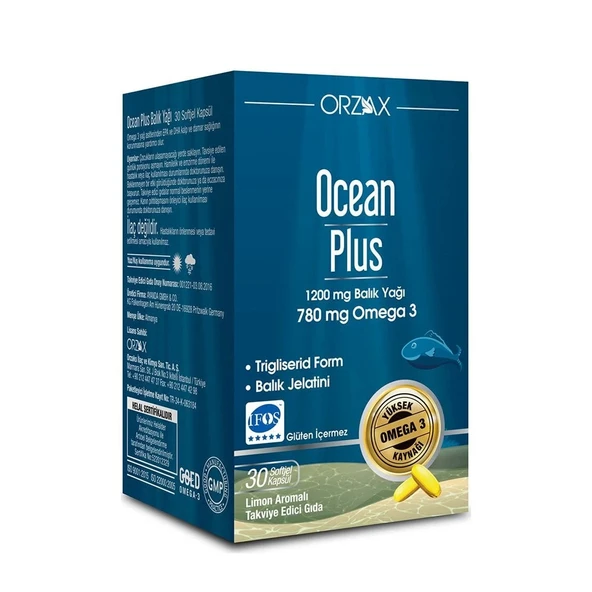 Ocean Plus 1200 mg 30 Kapsül ürün görseli 1