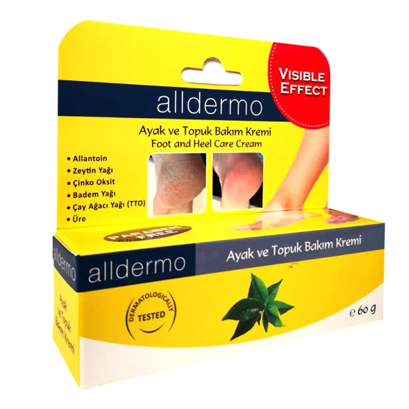 ALLDERMO AYAK VE TOPUK BAKIM KREMİ 60 GR ürün görseli 1