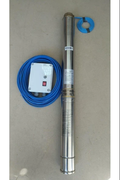4SDM 16/9 3HP ALARKO MONOFAZE 35 MT KABLOLU VE PANOLU  TAKIM DALGIÇ POMPA ürün görseli 1