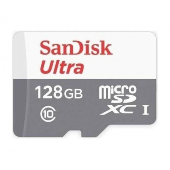 SanDisk Ultra 128GB 100MB/s microSDXC UHS-I Hafıza Kartı SDSQUNR-128G-GN6MN ürün görseli 1