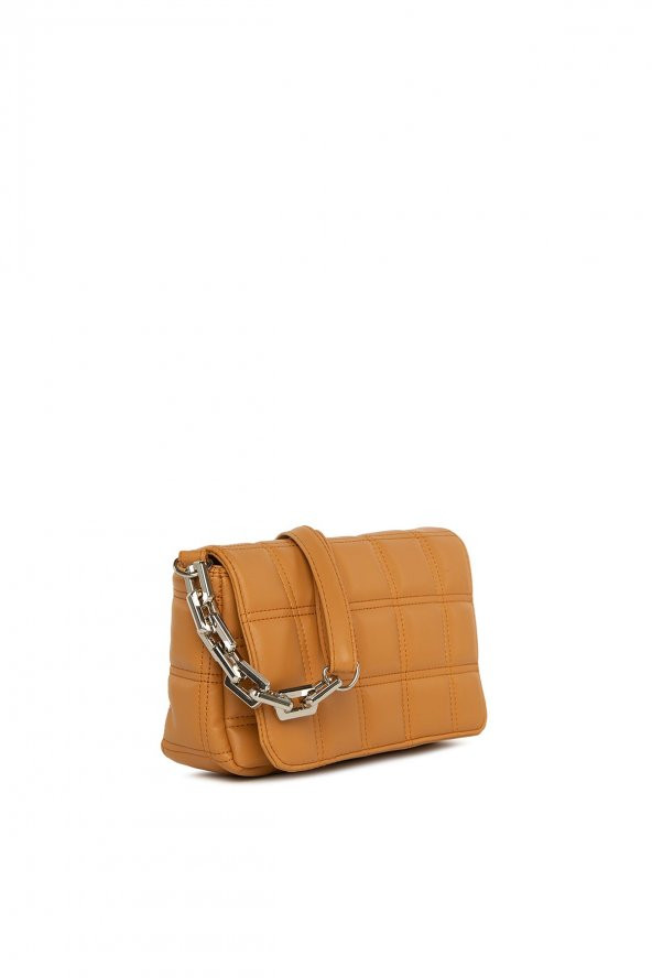 Bagmori Camel Nakışlı Kapaklı Mini Çanta - Resim 2
