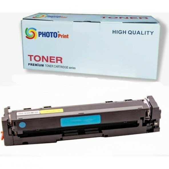 Photo Print Hp Color Laserjet Pro M182NW 216A / W2411A Mavi Ithal Muadil Toner 850 Syf Renkli Chipli ürün görseli 1