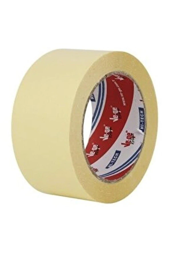 Ve-Ge Krepe Maskeleme Bantı 36 MM x 30 Metre Bej ürün görseli 1