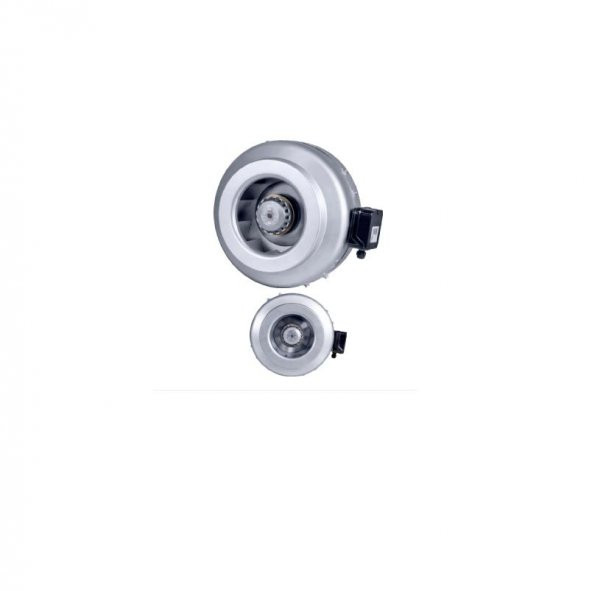 Kayıtes Rad 200 Yuvarlak Kanal Tipi Radyal Fan 200mm 1000 m3/h dBA 52 Kayıtes 2675 Devir Havalandırma Fanı AGMair Agm ürün görseli 1