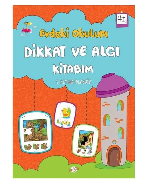 Evdeki Okulum Dikkat ve Algı Kitabım Kukla Yayınları ürün görseli 1