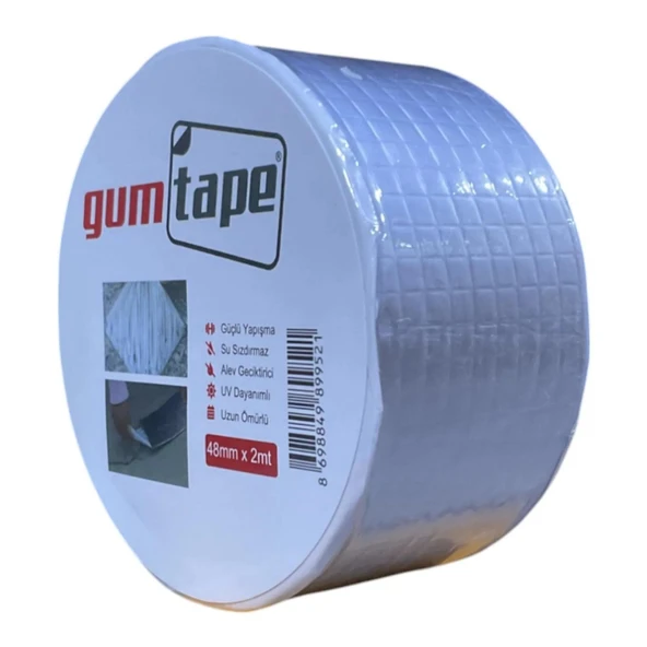 GUM TAPE SIZDIRMAZLIK SAKIZ BANT 48 MM 2 MT ürün görseli 1