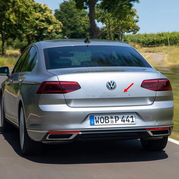 VW Passat B8 2015-2022 Arka Bagaj Kapağı Passat Yazısı Geniş 3G9853687C ürün görseli 1