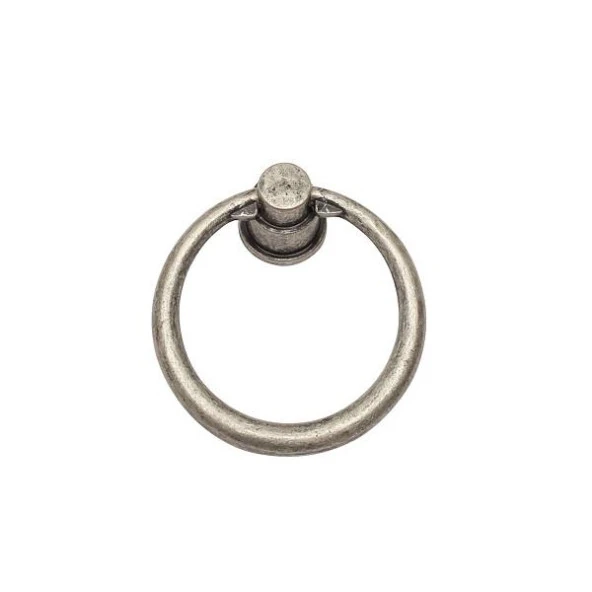 Halka Kulp 40mm Antik Gümüş ürün görseli 1