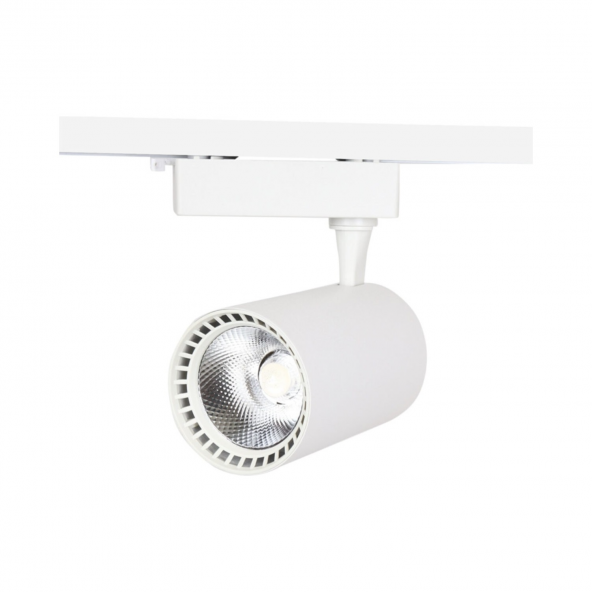 HOROZ 018-018-0030 BASRA-30 BEYAZ 3000K LED RAY SPOT ürün görseli 1