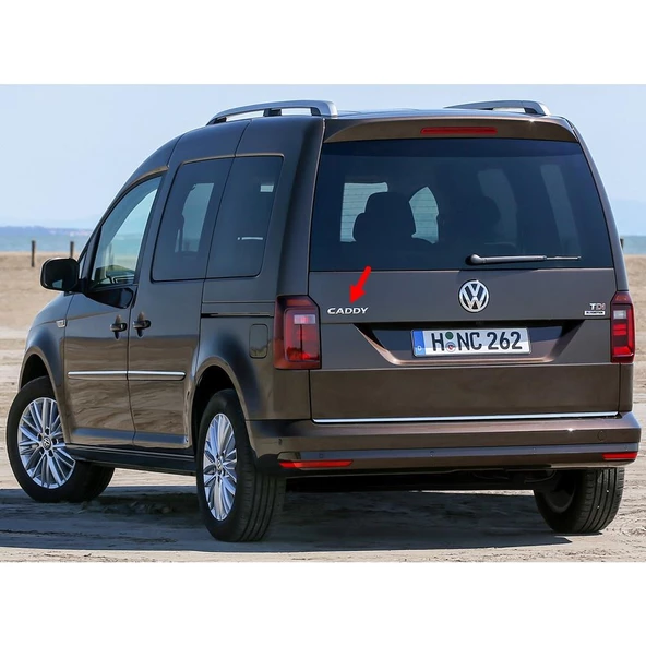 VW Caddy 2016-2020 Arka Bagaj Kapağı Caddy Yazısı 2K5853687 ürün görseli 1