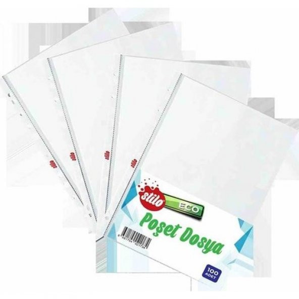 Stilo Poşet Dosya A-4 Eco 100 Lü ürün görseli 1