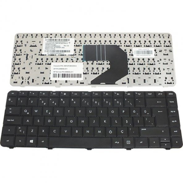 Hp Pavilion G6-1281sk G6-1281sl G6-1280sk Klavyesi (Siyah TR) ürün görseli 1
