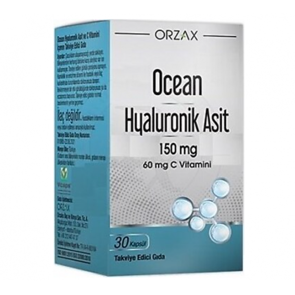 Ocean Hyaluronik Asit 150 mg 30 Kapsül ürün görseli 1